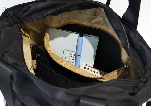 JTBトートバッグ付録レビューファスナーポケット