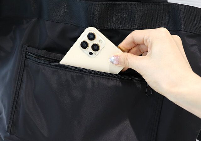 JTBトートバッグ付録レビュー背面ポケット