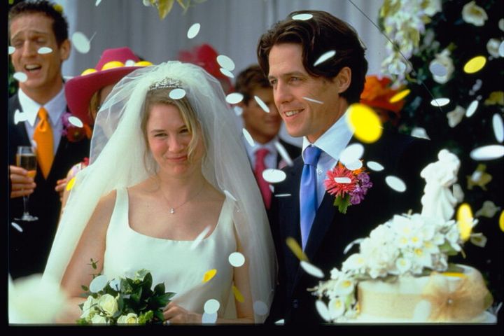 レネー・ゼルウィガー、ヒュー・グラント、コリン・ファースが共演。『ブリジット・ジョーンズの日記』©2001 Universal Studios, Studio Canal and Miramax Film Corp. All Rights Reserved.