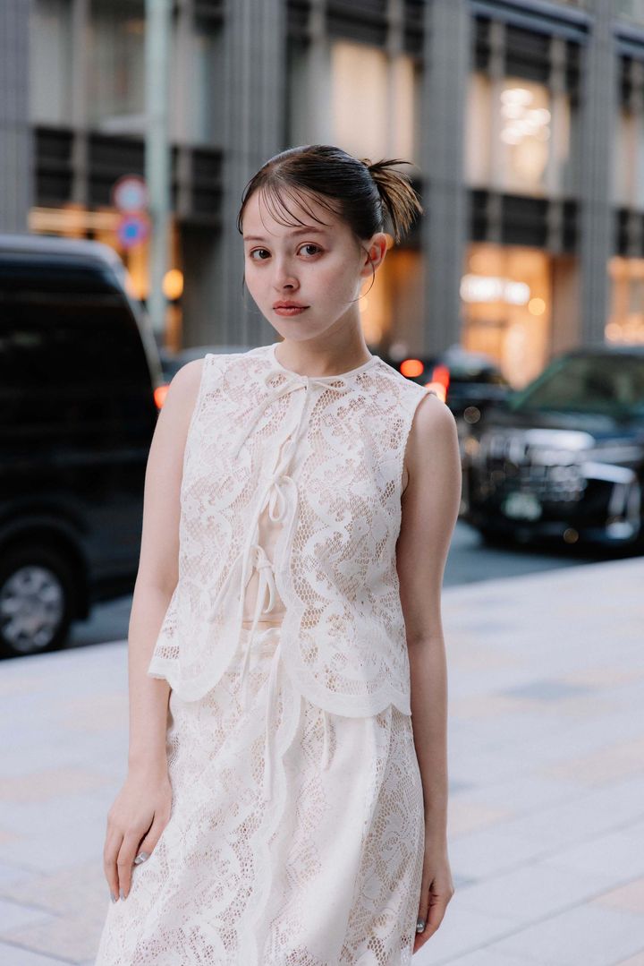 2025-26年秋冬東京コレクションにて。