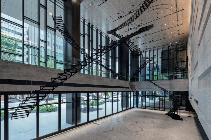 TODA BUILDINGの展示風景