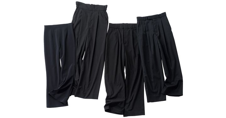 復職ママが愛用している黒パンツ4本