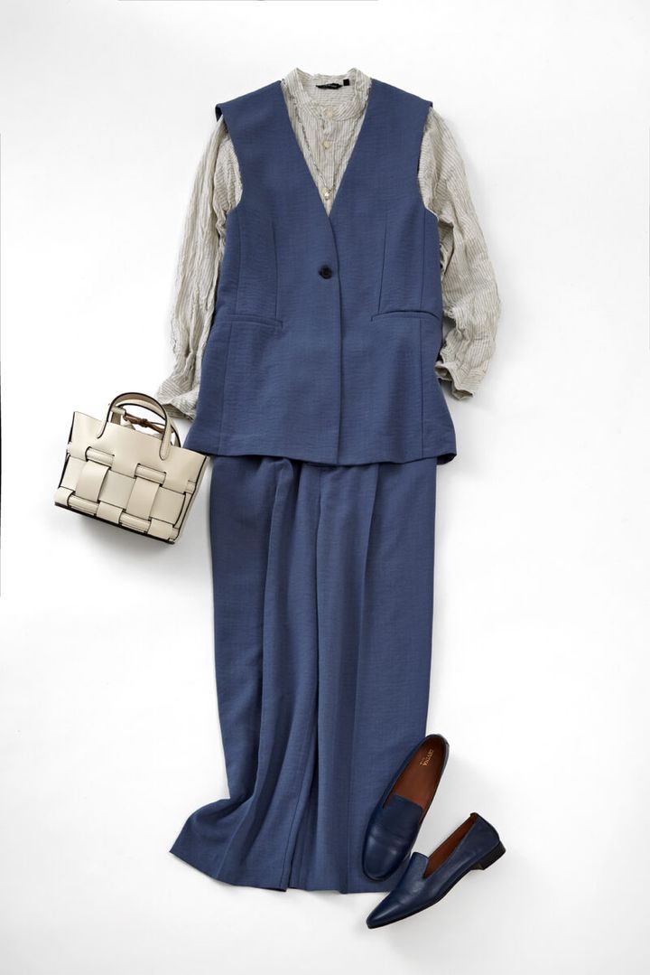 50代が似合うセットアップ