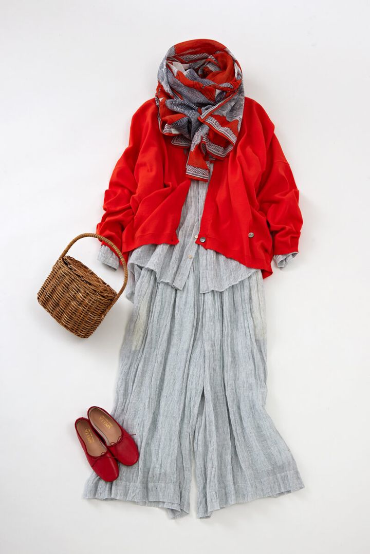 50代が似合うセットアップ