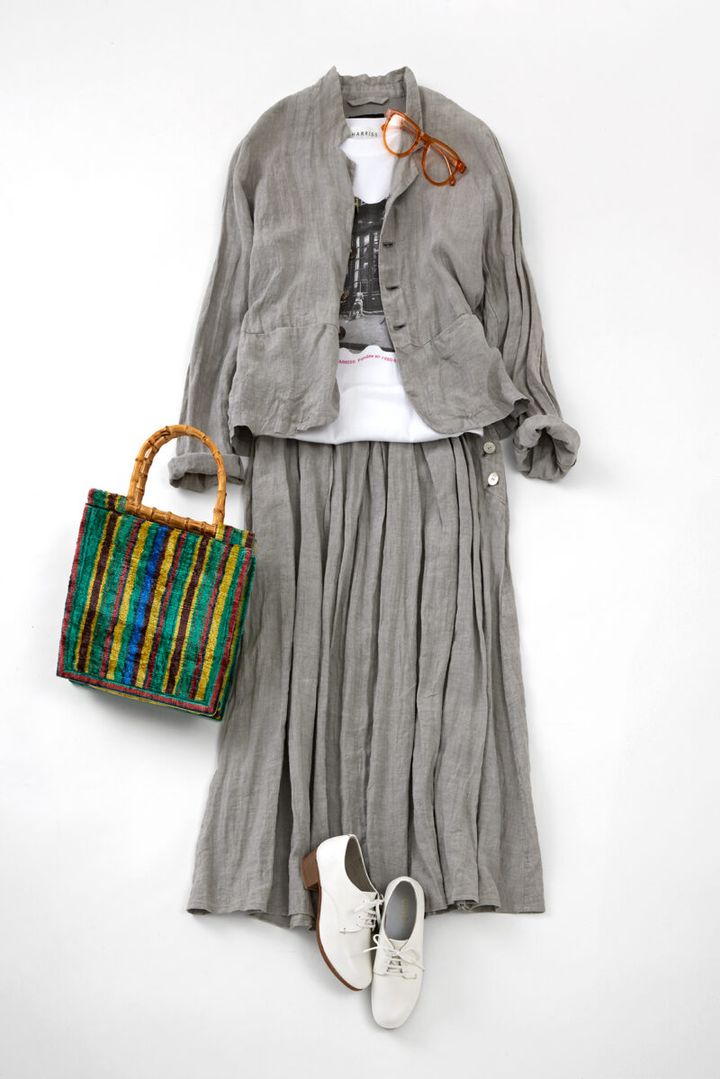 50代が似合うセットアップ