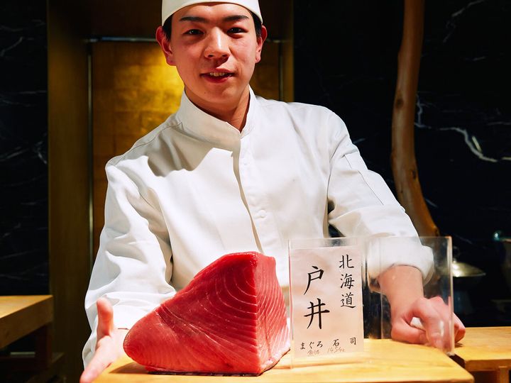蒲田『初音鮨』で取り扱っているまぐろ