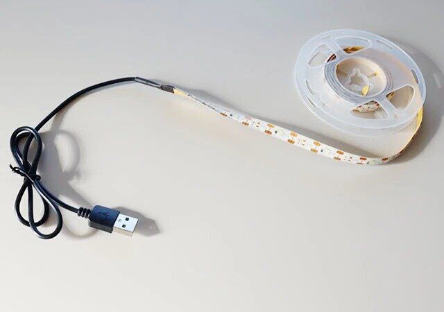 テープライト（30LEDs、1m、ホワイト）