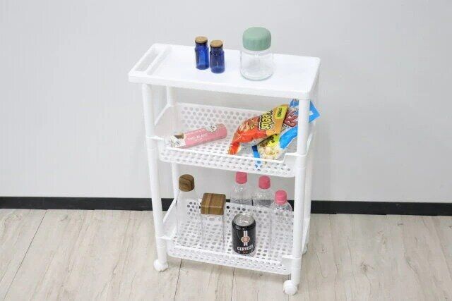 ダイソー 組み立て式ラック（3段、ワイドタイプ）