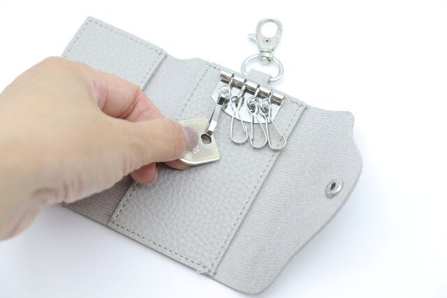 ダイソー 4連キーケース（ベーシック） カラビナ