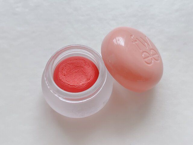 fwee フィー リップアンドチーク ブラーリープリンポット ND01 oh！ 蓋が開いている状態