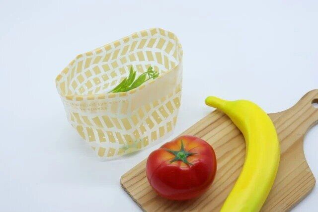 自立する抗菌水切りゴミ袋 使用例