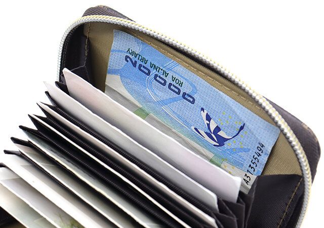 宝島社付録のクリスチャン オリビエ パリのじゃばら式財布8