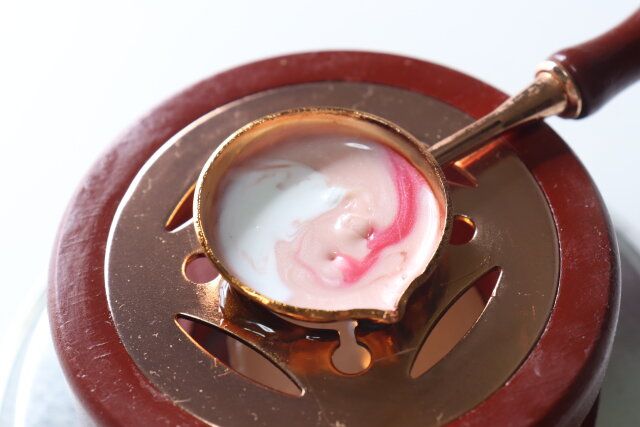 シーリングワックス 溶かす