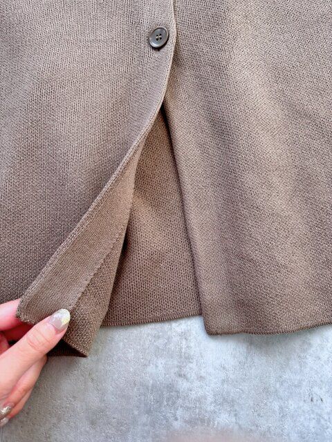 GU ニットジャンパードレスZ+E BROWN 裏地なし