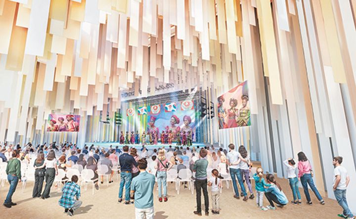 【ナショナルデー、スペシャルデー】EXPO ナショナルデーホール「レイガーデン」にて、参加国・地域、国際機関が1日ずつ開催