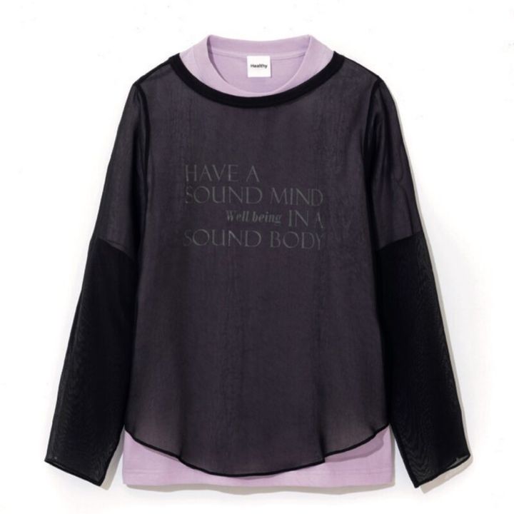 チュール×Tシャツ