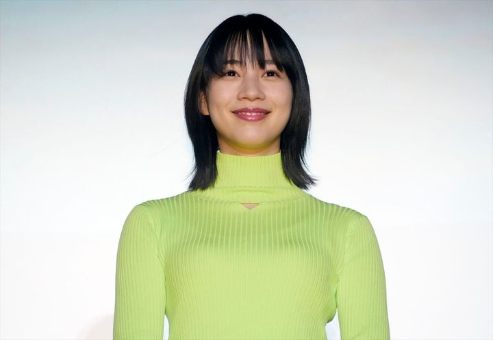 のんさん（2023年12月撮影、時事通信フォト）