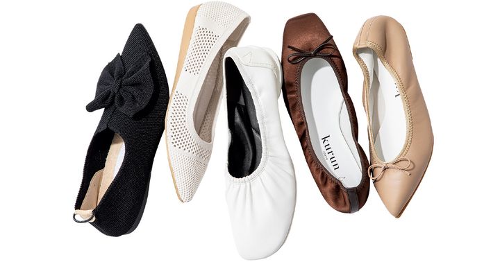 クルン、シーセイ、ステッピ、オッフェンの高機能ぺたんこ靴