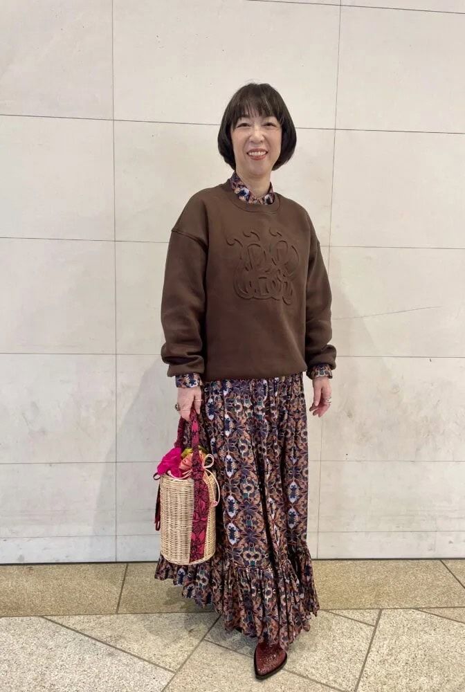 春のお出かけに♪柄物セットアップの上手な着こなし術！