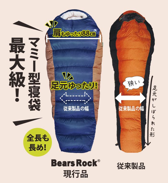 「買わないと損！」寝やすさが最大級！快適なマミー型寝袋画期的すぎる！