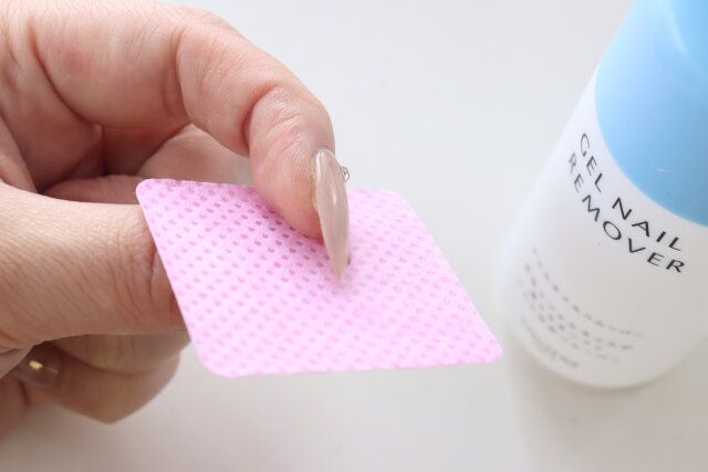 ポリッシュリムーバーパッド130枚 ネイルオフ