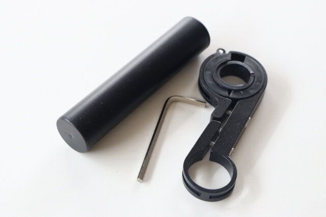 自転車ハンドル延長ブラケット