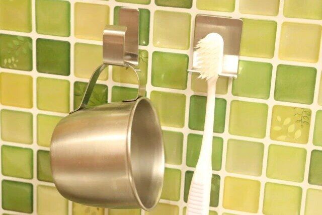 ダイソー ステンレス 歯ブラシホルダー