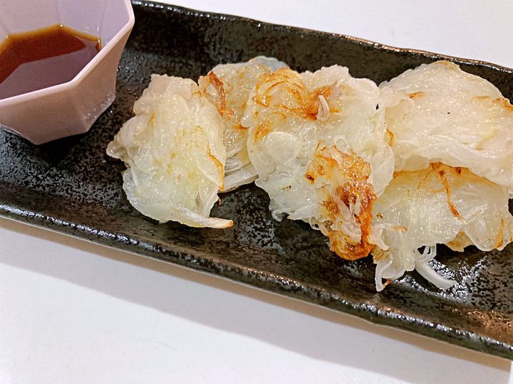 完成した玉ねぎ焼き