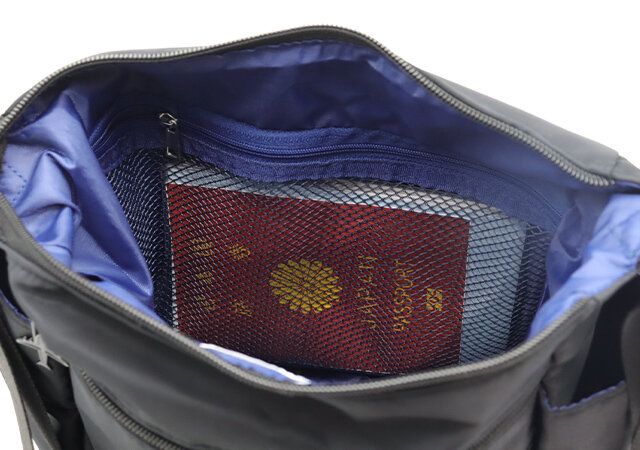 宝島社付録の日本旅行の9ポケットショルダーバッグ9