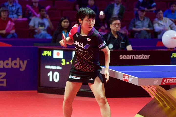 2016年のW杯で優勝を果たした平野美宇（C）ITTF