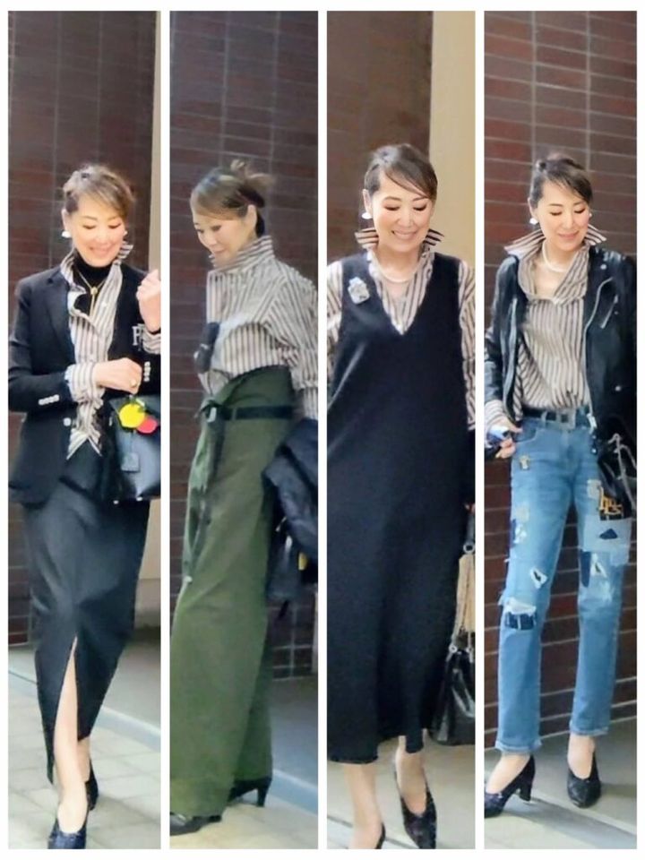 ZARAのシャツコーデ