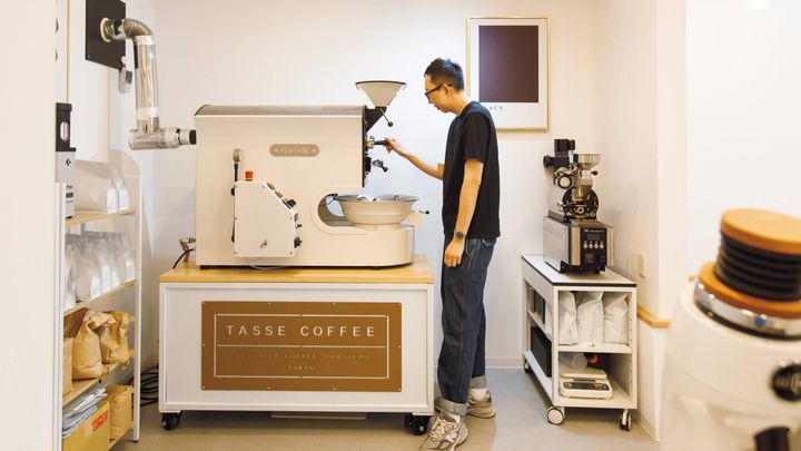 東京〈タスコーヒー ロースタリー トウキョウ〉店内