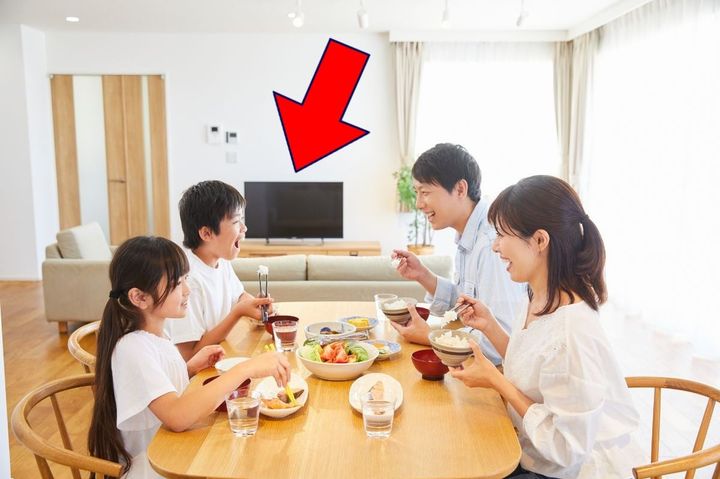 家族での食事中の「テレビ」どう思う？