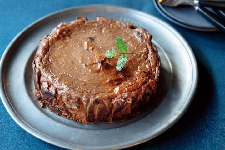 みりんのコクで旨味が引き立つ ココアチーズケーキ