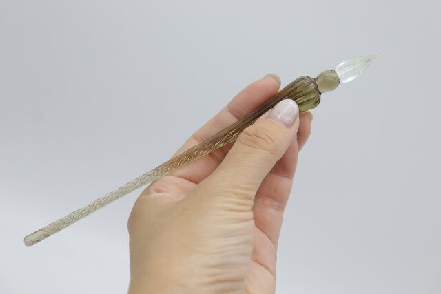 スタンダードプロダクツのスパイラルガラスペン