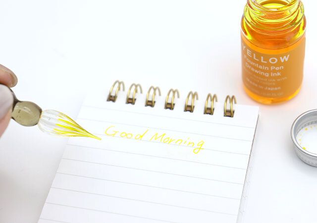 スタンダードプロダクツの彩色インキの発色