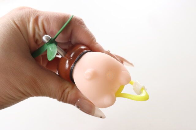 ダイソー 自転車パフホーン（豚） デザイン