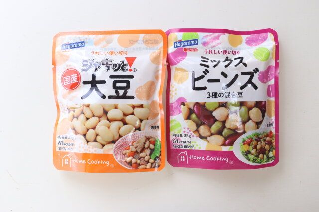 シャキッと！大豆 ミックスビーンズ パッケージ