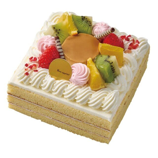 シャトレーゼ 【4～6月限定】フルーツのプリンキューブデコレーション