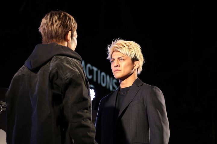 鈴木千裕（右）、朝倉未来（撮影：SPREAD編集部）