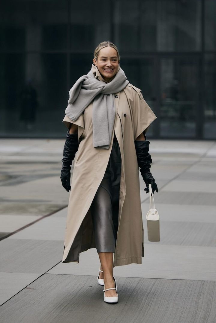 画像: アレンジ自在なハーフスリーブトレンチで個性を発揮