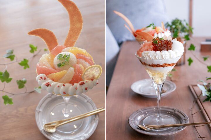 大阪城公園の南側、パフェ専門店「PARFAIT de MERRILY」がカフェに進化し移転リニューアル