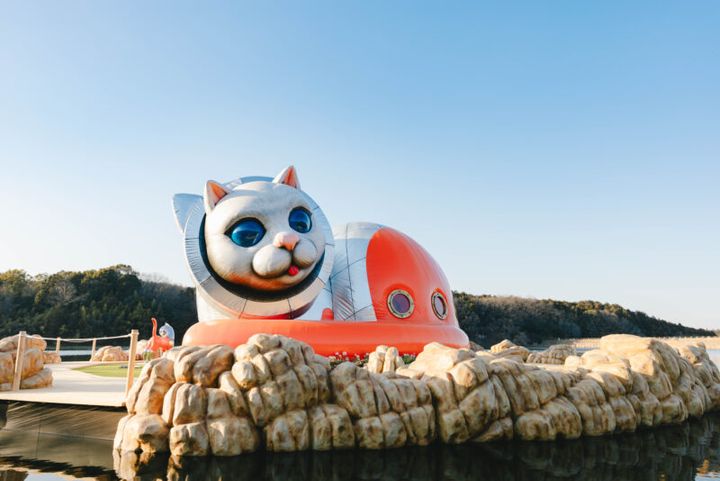 「宇宙猫の秘密の島」