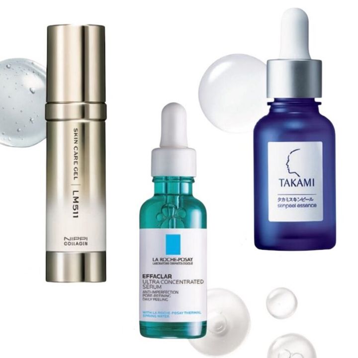 タカミスキンピールほか乾燥敏感肌向き美容液