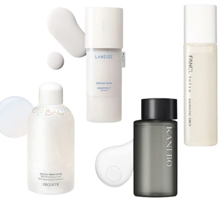 カネボウほか脂性分間肌向きクリーム化粧水