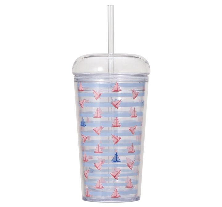 「コールドカップタンブラーマリンボーダー」355ml 2300円