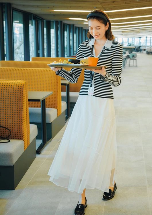 時短＆トレンド感を叶えるきれいめワンピ通勤コーデ