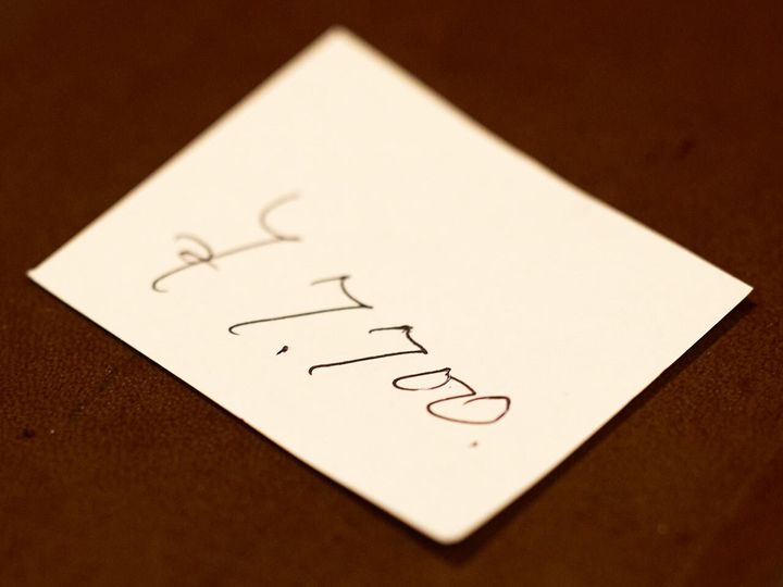 人形町『㐂寿司』のお会計