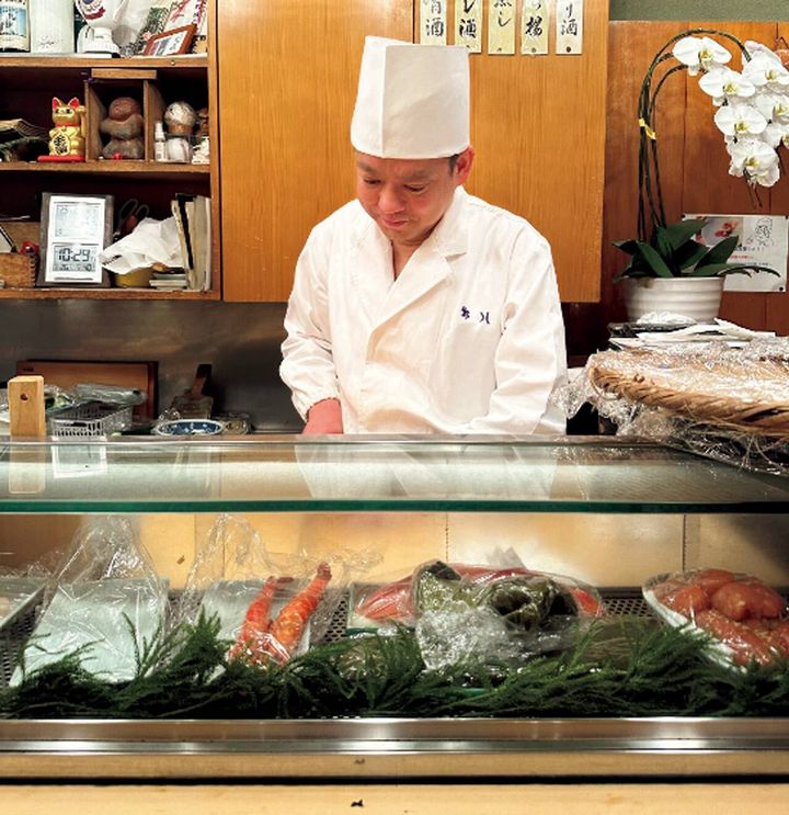 田原町『すし屋の野八』の池野弘礼氏