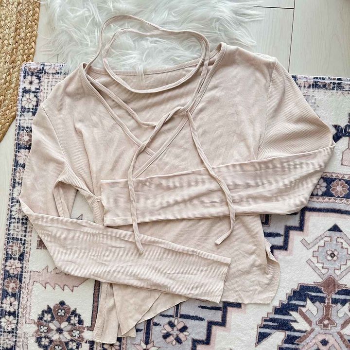 画像: ニットTシャツ